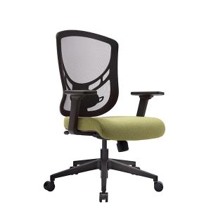 Wholesale Green Upholstery Project Office Chairs Nylon Base Height adjustable Computer Task Seating from china suppliers