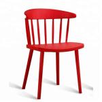 Outdoor Modern White Plastic Dining Chairs Maximum Load - Bearing 200KG