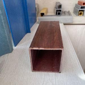 Wholesale Anti UV 76mm Reinforced FRP Square Tube High Tensile Strength from china suppliers