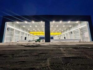 Wholesale Modern Prefab Metal Building Construction Prefabricated Steel Structure Aircraft Hangar from china suppliers