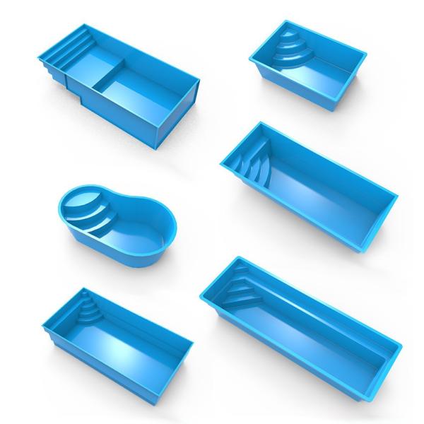 Aqua Park Fiberglass High Quality In Ground Swimming Pool Accessories Custom
