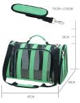 Outdoor Travel Free Folding Soft Sided Breathable Pet Bag For Small Middle Size