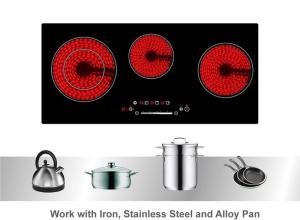Wholesale 4500w Micro Crystal 3 Burner Electric Stove Top from china suppliers