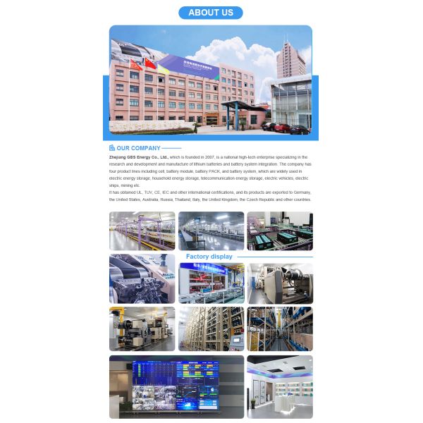 GBS 48V CE Approved 100Ah Marine Lithium Lifepo4 Battery Pack with BMS 3000 Cycles -20~65 Operating Temp GBSFP48100C 5KW