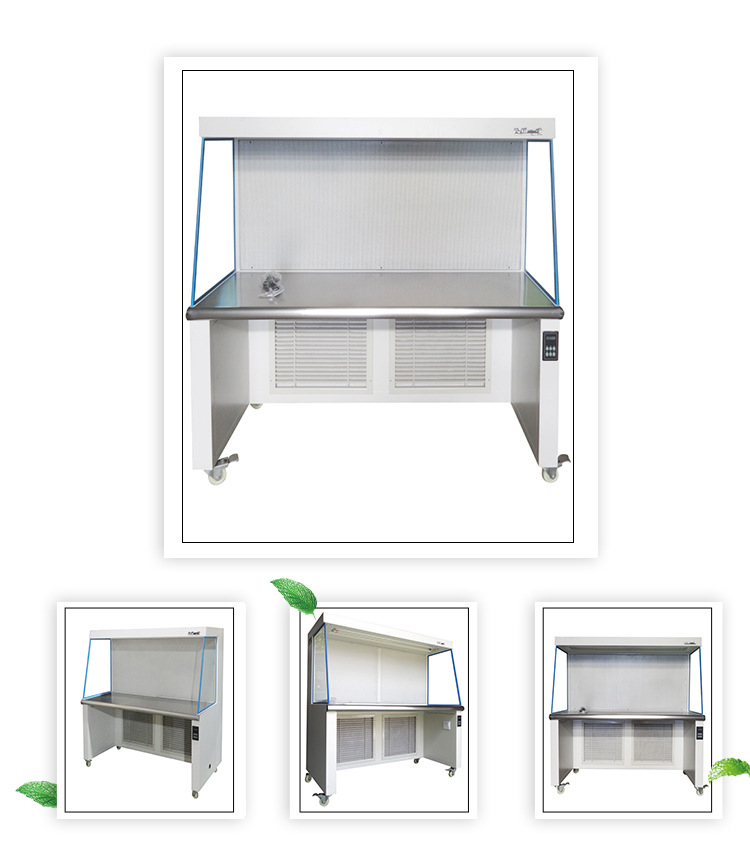 Double Side Sus304 Horizontal Flow Clean Bench 1.2mm