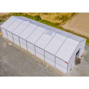 Wholesale Pre Buildings Steel Frame Portal Pre Manufactured Metal Building Vibration Proof from china suppliers