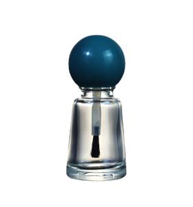 Wholesale 10ml Transparent Glass Nail Polish Bottle Cosmetics Packing Ball Lid Tapered from china suppliers