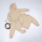 3D Embroidery pullover fleece sweatshirt