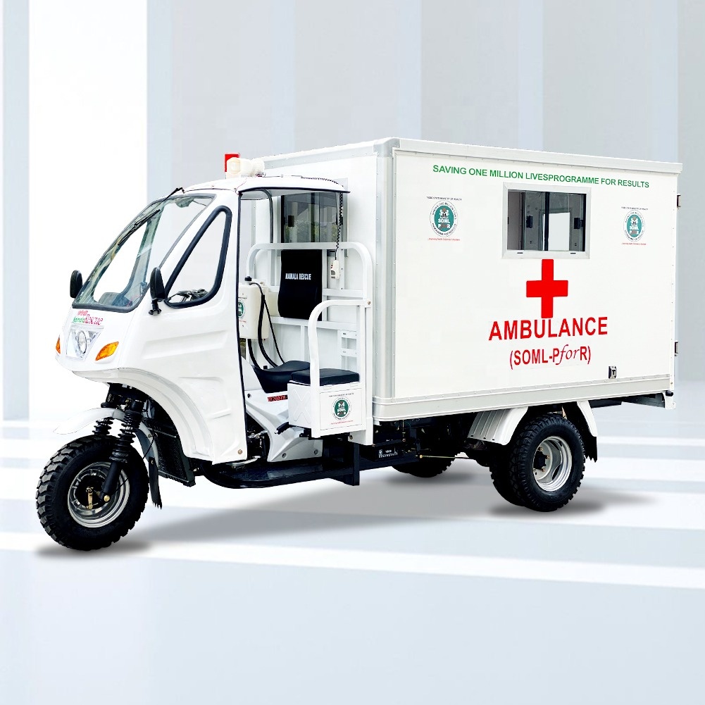 Motorized Driving Type 150CC Cargo Tricycle with Higher Cargo Box and High Speed