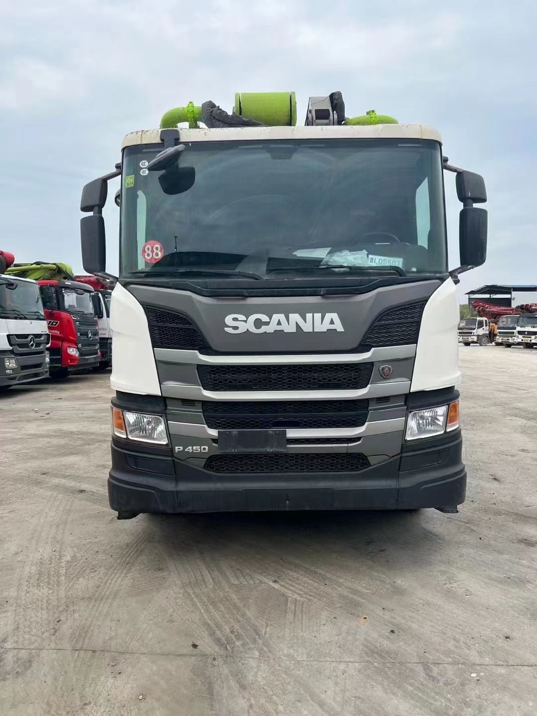 2020 Zoomlion 56m Concrete Pump Truck Construction Machine Truck Mounted Pump