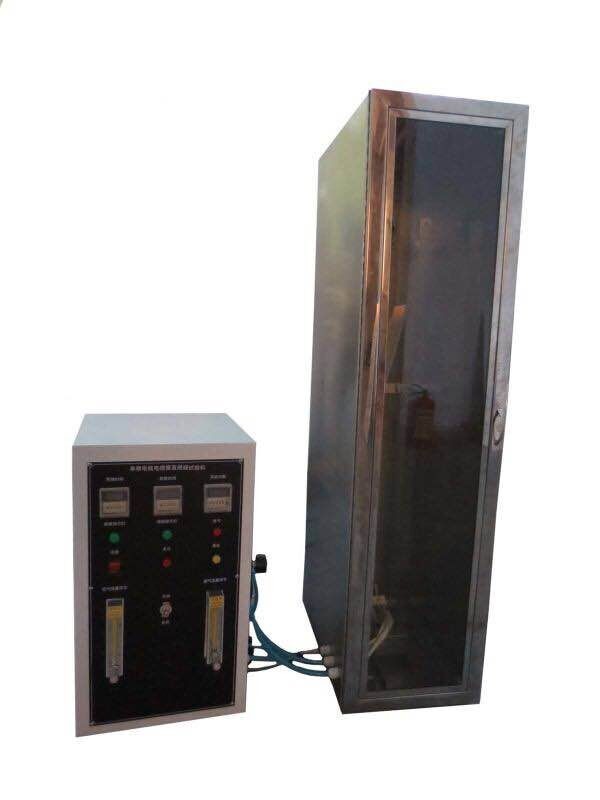 IEC 60332-1 Rubber Single Cable Vertical Burning Material Testing Machine