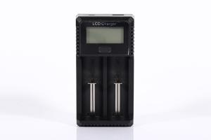 Wholesale Rechargeable 18650 26650 Battery Charger , Electric Plastic Two Bay Charger from china suppliers