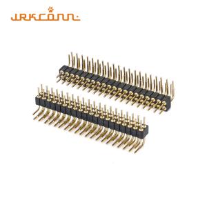 Wholesale Tin Plating Dual Row 2.54 Mm Connector Female Right Angle Double Row Female Header from china suppliers