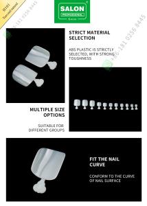 Wholesale Toes Nail Seamless Nail Piece Lady French Style Artificial False Nails Half Tips and Full Cover False Nail from china suppliers