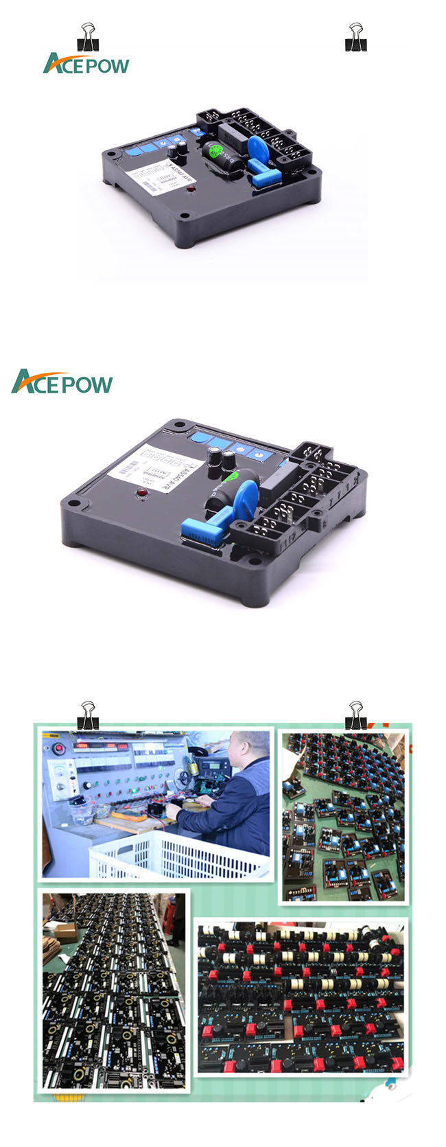 AS540 95V 4 Amps Generator AVR , Single Phase Brushless Alternator