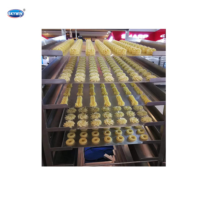 High Efficiency Width 800MM Small Cookie Making Machine
