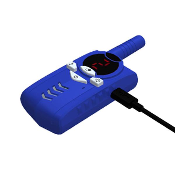 Plastic Cute Two Way Walkie Talkie Uhf 3-5km Battery Operated For Boys / Girls