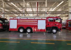 Wholesale ATM / AT Transmission Two Row Cab Commercial Fire Trucks With 6 Seats 213kw from china suppliers