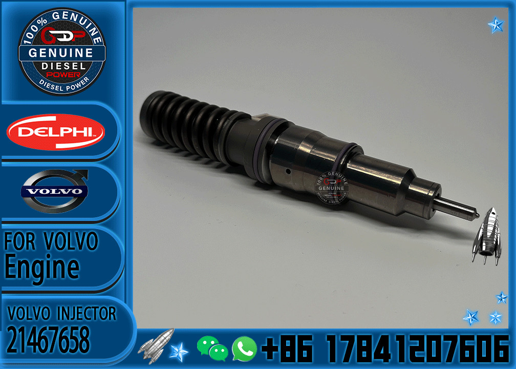 21569191 Fuel Injector Diesel Engine Injector Common Rail Injector 22378580 21698153 21644598 21467658