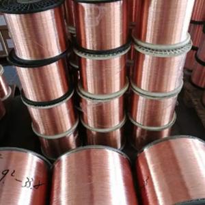 Wholesale 65% Copper Coated Aluminum Wire CCC 0.12mm - 2.05mm For CCTV Cable from china suppliers