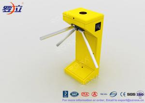 Wholesale Full Height Entrance Mechanical Tripod Turnstile Gate Stainless Steel RFID Coin from china suppliers