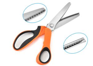 Wholesale Professional Stainless Steel Shear Tailor Tooth cloth scissors for paper, fabric from china suppliers