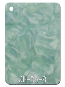 Wholesale Green Petal Patterned PMMA Acrylic Sheet Plastic Plate Home Furniture Display Decor from china suppliers