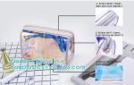 vinyl pvc barrel cosmetic bag with zipper, Barrel Bag Clear PVC Packing Zipper