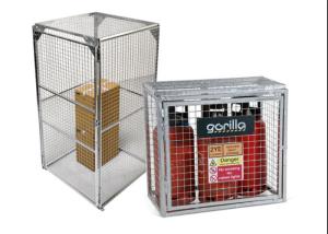 Wholesale Outdoor Gas Cylinder Cages Safety Cages For Gas Bottles OEM / ODM Welcome from china suppliers