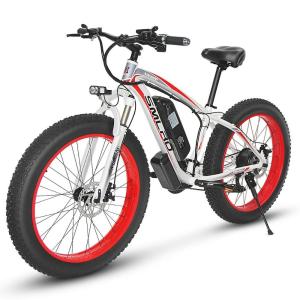Wholesale 1000W Motor 16AH Lithium Battery Electric Bike SMLRO XDC600 26x4.0 inch Fat Tire E-Bike Drop Shipping Available from china suppliers