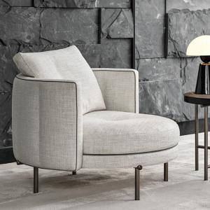 Wholesale Ergonomic Fabric Leisure Chair For Living Room Modern Sponge Sofa Chair from china suppliers