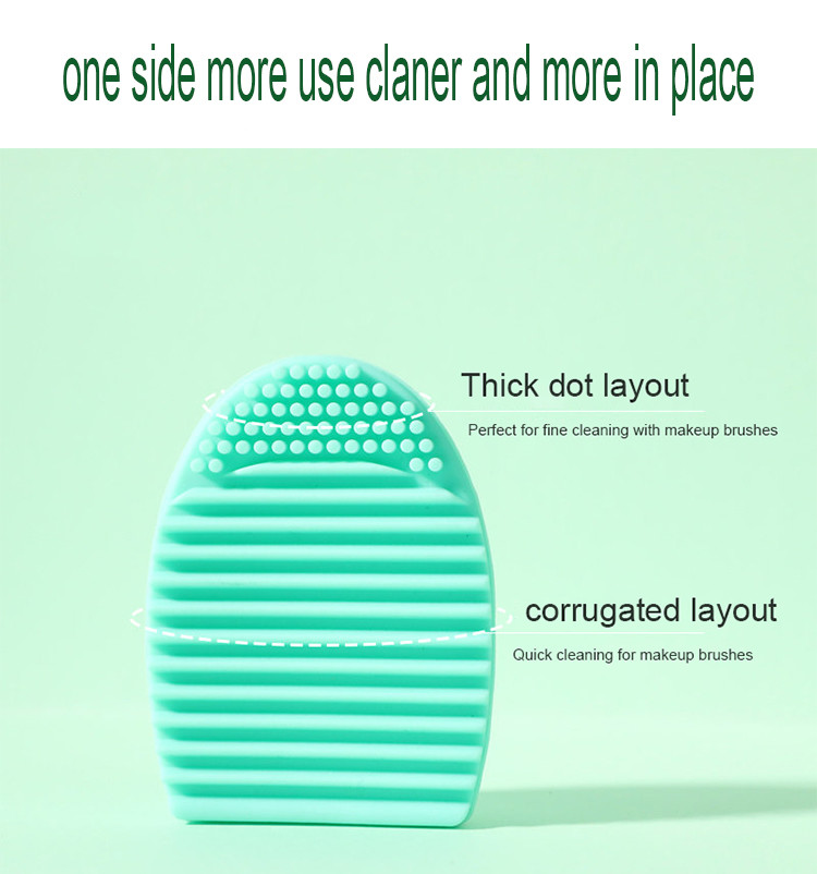 Silicone Eco Friendly Makeup Remover Pads Makeup Brush Cleaning Pad