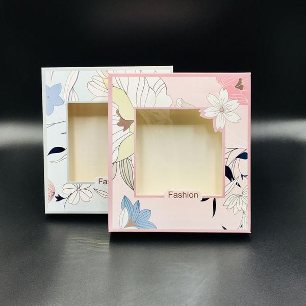 300gsm Coated Paper Cardboard Gift Packaging Box For Baby Socks Underwear