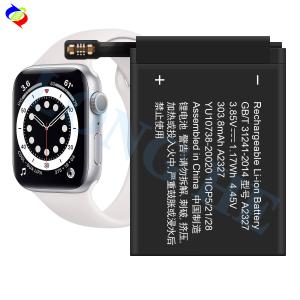 Wholesale High quality watch battery A2327 for iWatch Series 6 44mm 3.85V 303.8mAh battery from china suppliers