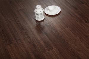 Wholesale Residential PVC Vinyl Plank Flooring Dark Wooden Color Wearing Resistant from china suppliers