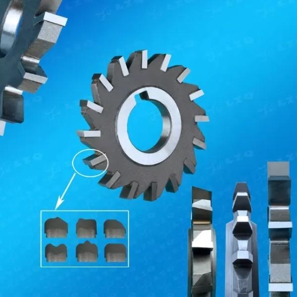 Acrylic Cutting 16 Tooth Form Cutters For Milling Profile Relieved Milling