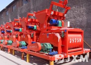 Wholesale Industrial Forced Electrical Concrete Mixer 750 Liter With Twin Shaft Blades from china suppliers
