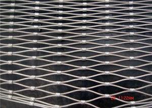 Wholesale Professional Ferrule Wire Rope Mesh , Stainless Steel Cable Mesh Netting from china suppliers