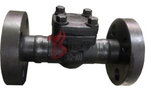Wholesale A105N Swing Check Valve Metal Seat HF Bolted Cover 1/2inch 900Lb Flanged Forged Valve NRV from china suppliers