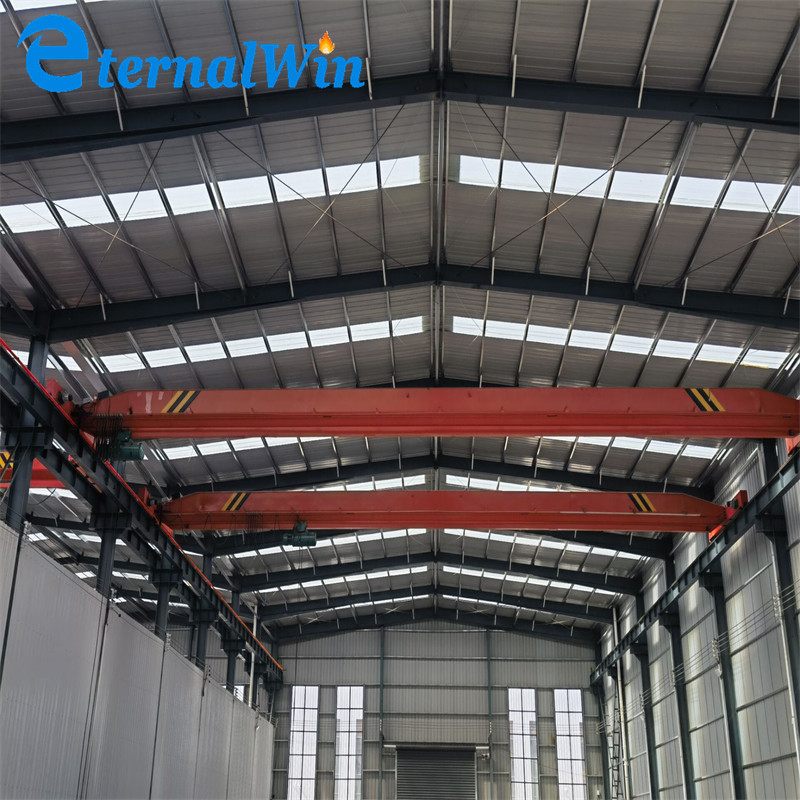 Light Duty Cargo Lifting Bridge Crane Single Girder Overhead Crane