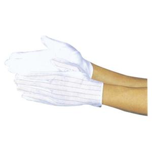 Wholesale Lint Free ESD Non Slip Gloves Covered With Plastic Spots For Industrial Worker from china suppliers