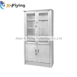 Wholesale Clinic Key Lock Stainless Steel Medical Cabinet 90*40*180cm from china suppliers