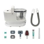 300W Vacuum Suction Electronic Pet Hair Clippers for Customized Color Grooming