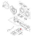 ROEWE SAIC Car Fitment Rear Brake Pads for MG6 RW 550/750 SFP90005A at