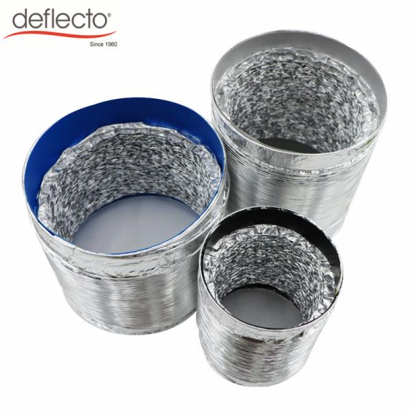 Easy Install Flexible Aluminum Air Duct 8'' 200mm Flexible Ducting 10 Meters 32