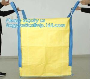 Wholesale Type A polypropylene fibc big bag recycle jumbo super big bags 1500 fabric woven bulk fertilizer pe liner pp jumbo bags from china suppliers