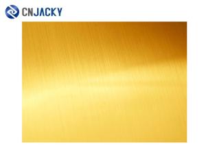 Wholesale Hologram VIP Smart Card Material PVC Sheet Metal Effect Wire Drawing Gold Color from china suppliers