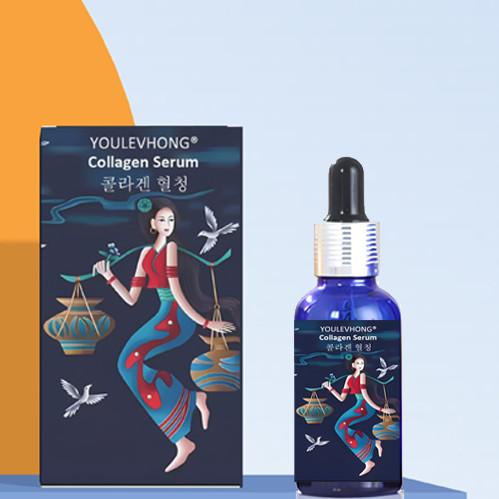 Hydrating Anti Aging YOULEVHONG Collagen Face Serum Daily Liquid 30ml Cruelty