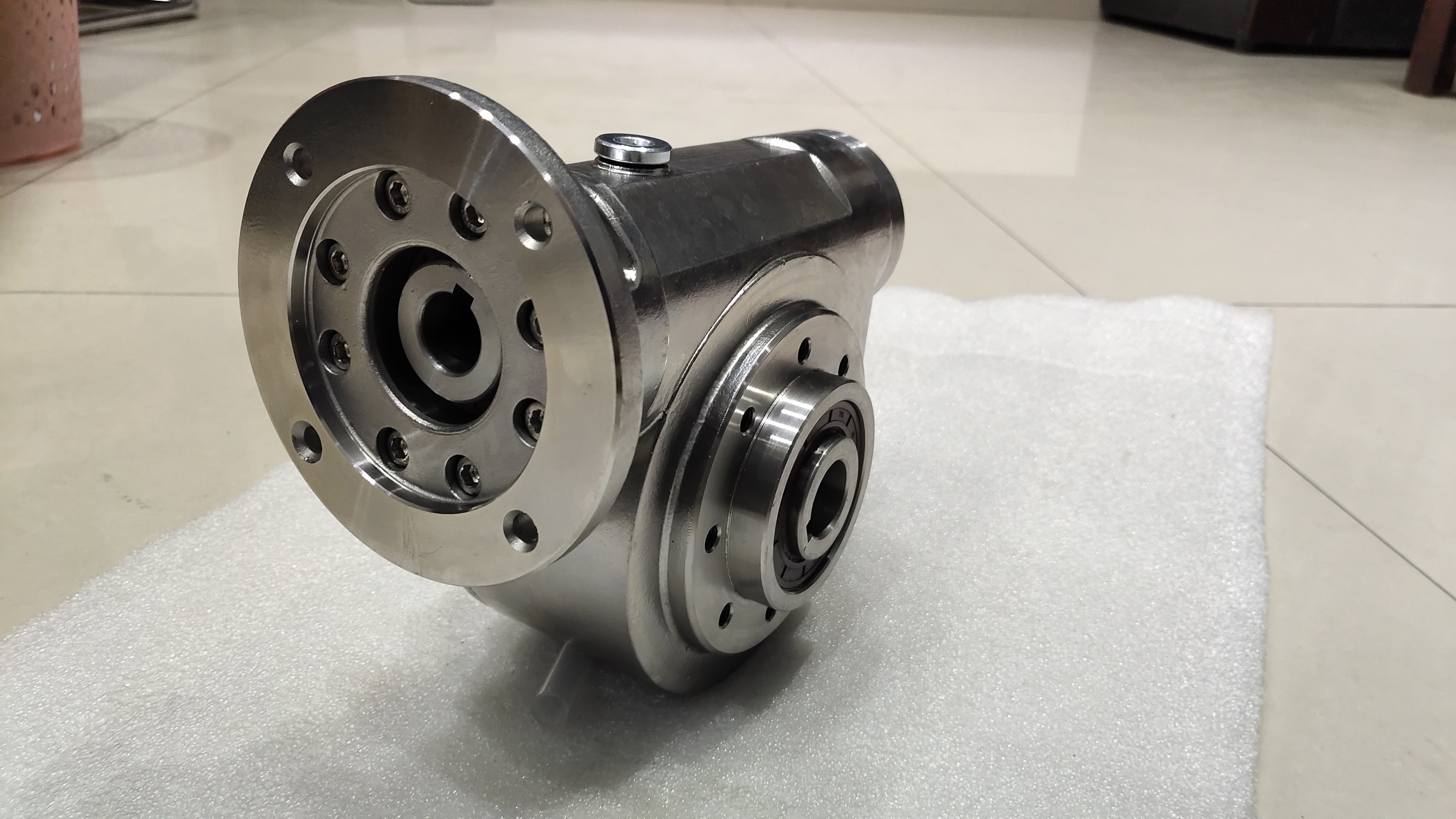 SS VF50 20CrMn Stainless Steel Worm Gear Reducers