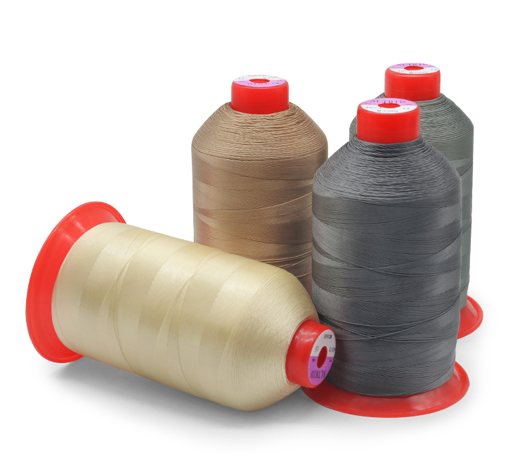 Abrasion-Resistant Elastic Nylon 210D 3 Strand Bonded Thread for Sewing Tent Blanket
